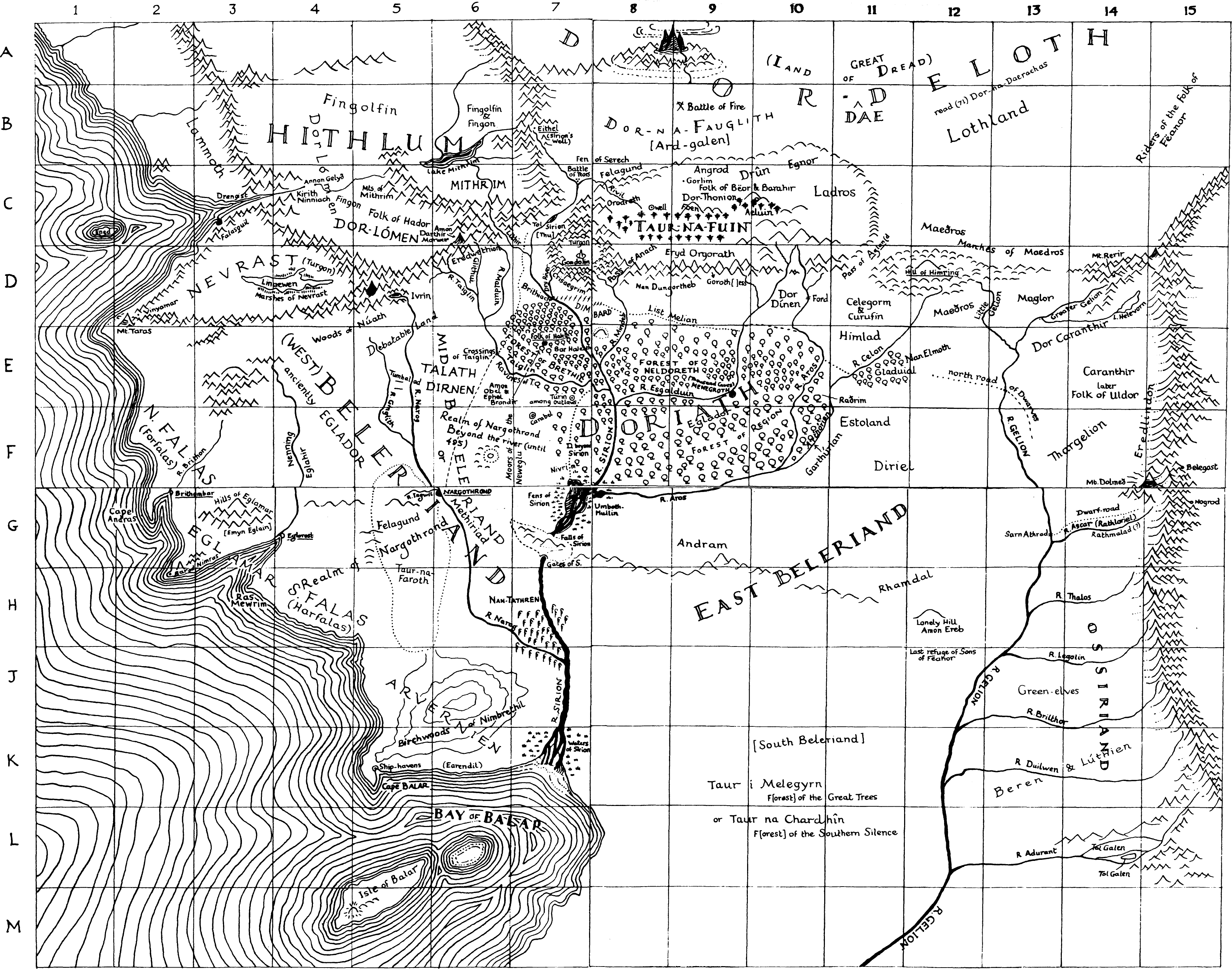 地図 中つ国wiki